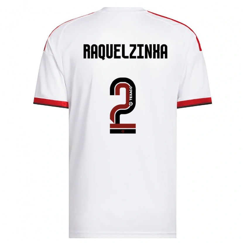 Danxen Damen Raquelzinha #2 Weiß Rot Schwarz Auswärtstrikot Trikot 2026/27 T-Shirt Schweiz