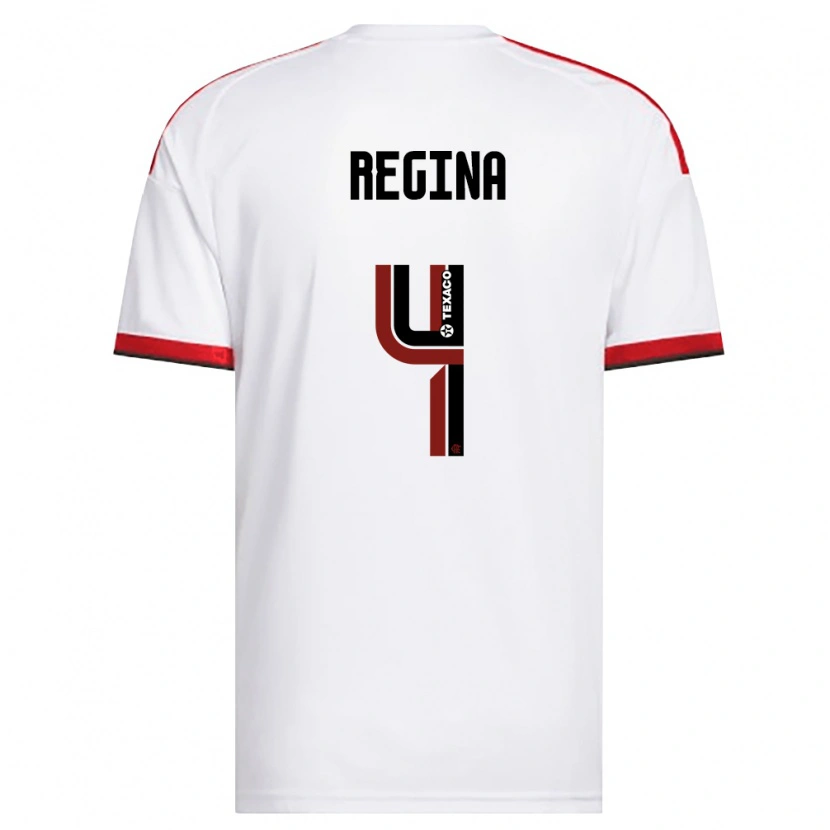 Danxen Damen Thaís Regina #4 Weiß Rot Schwarz Auswärtstrikot Trikot 2026/27 T-Shirt Schweiz