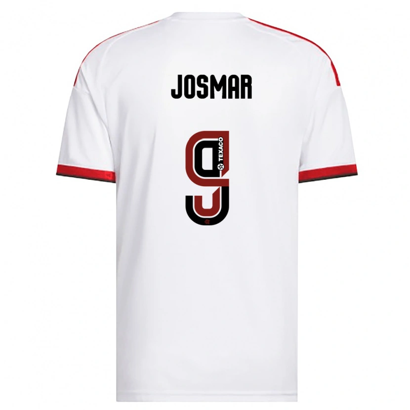 Danxen Damen Josmar Silva Miranda #9 Weiß Rot Schwarz Auswärtstrikot Trikot 2026/27 T-Shirt Schweiz