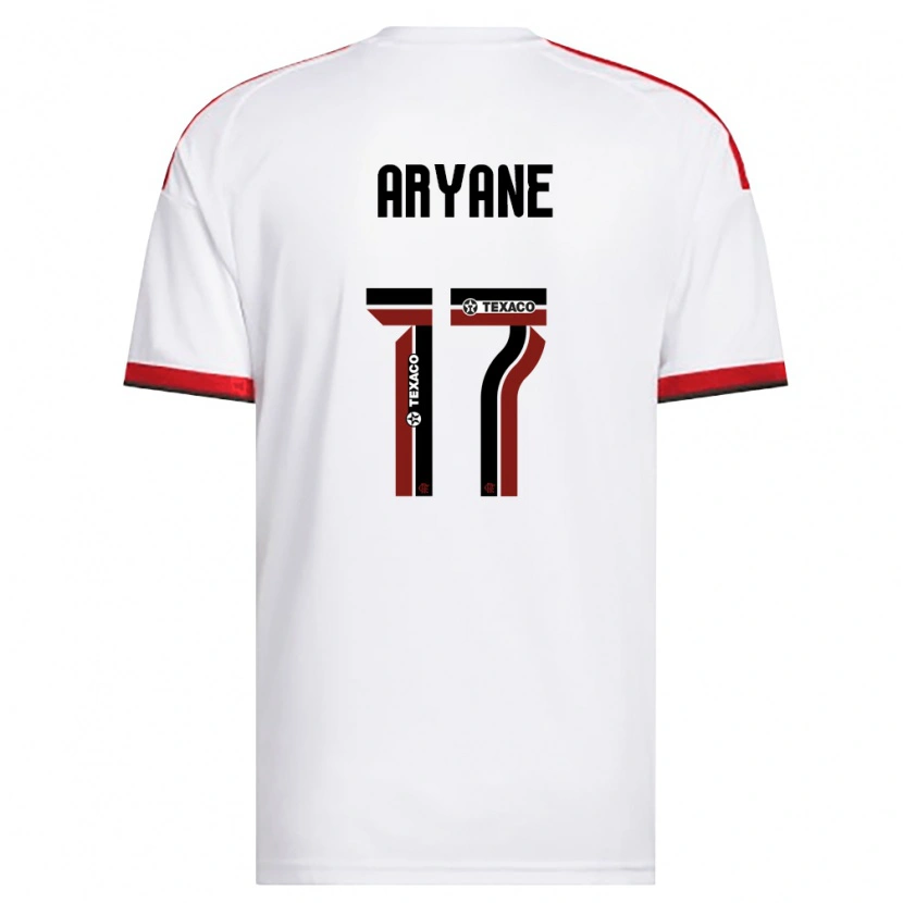 Danxen Damen Aryane #17 Weiß Rot Schwarz Auswärtstrikot Trikot 2026/27 T-Shirt Schweiz