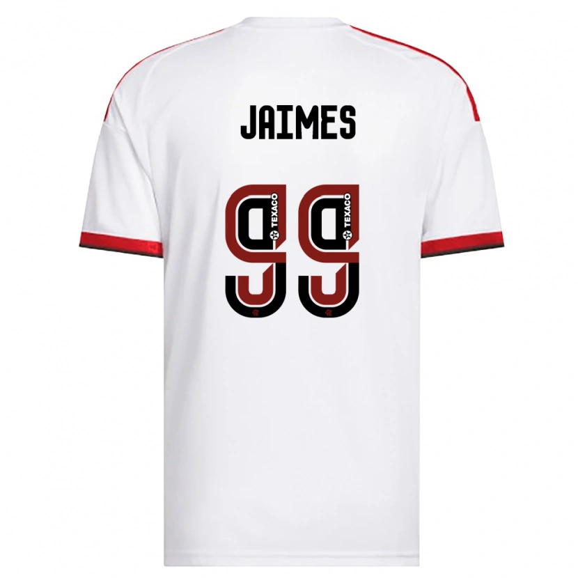 Danxen Damen Sole Jaimes #99 Weiß Rot Schwarz Auswärtstrikot Trikot 2026/27 T-Shirt Schweiz