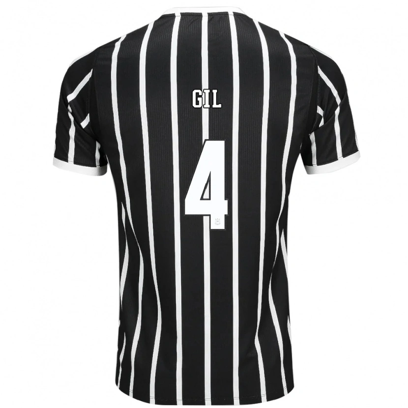 Danxen Damen Gil #4 Schwarz Weiß Rot Auswärtstrikot Trikot 2026/27 T-Shirt Schweiz