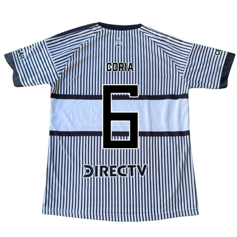 Danxen Damen Julio Coria #6 Weiß Schwarz Gelb Auswärtstrikot Trikot 2026/27 T-Shirt Schweiz