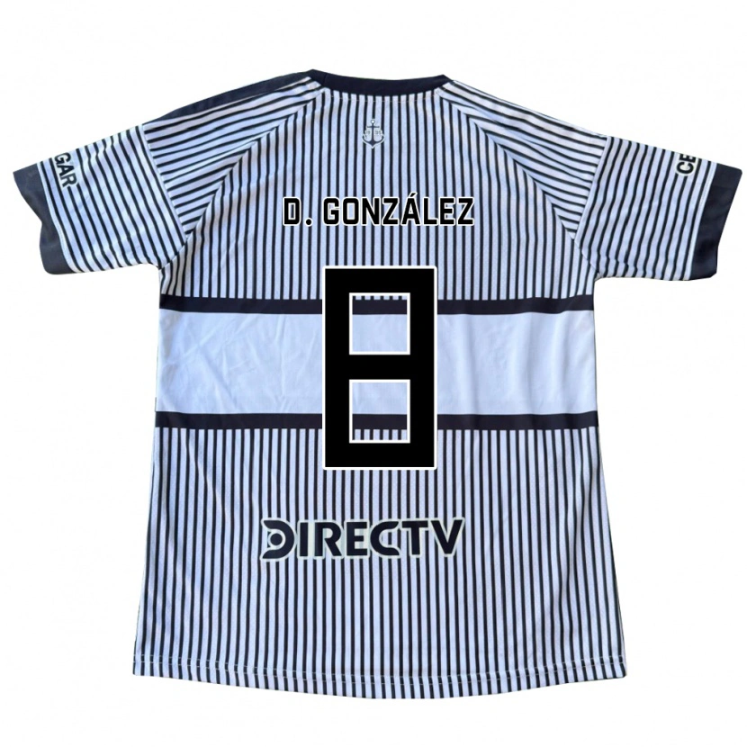 Danxen Damen Dante González #8 Weiß Schwarz Gelb Auswärtstrikot Trikot 2026/27 T-Shirt Schweiz