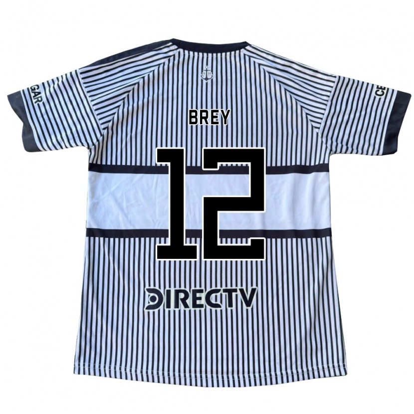 Danxen Damen Leandro Brey #12 Weiß Schwarz Gelb Auswärtstrikot Trikot 2026/27 T-Shirt Schweiz