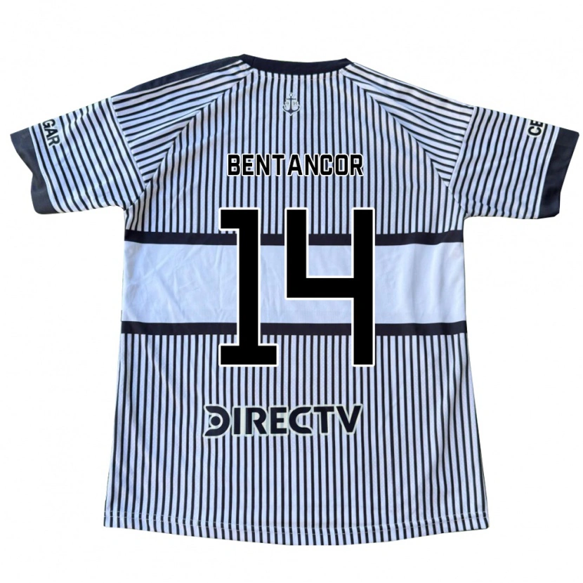 Danxen Damen Thomás Bentancor #14 Weiß Schwarz Gelb Auswärtstrikot Trikot 2026/27 T-Shirt Schweiz