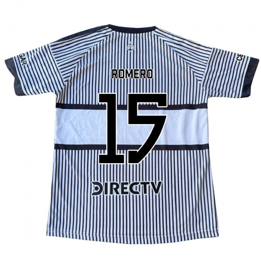 Danxen Damen Alejo Romero #15 Weiß Schwarz Gelb Auswärtstrikot Trikot 2026/27 T-Shirt Schweiz