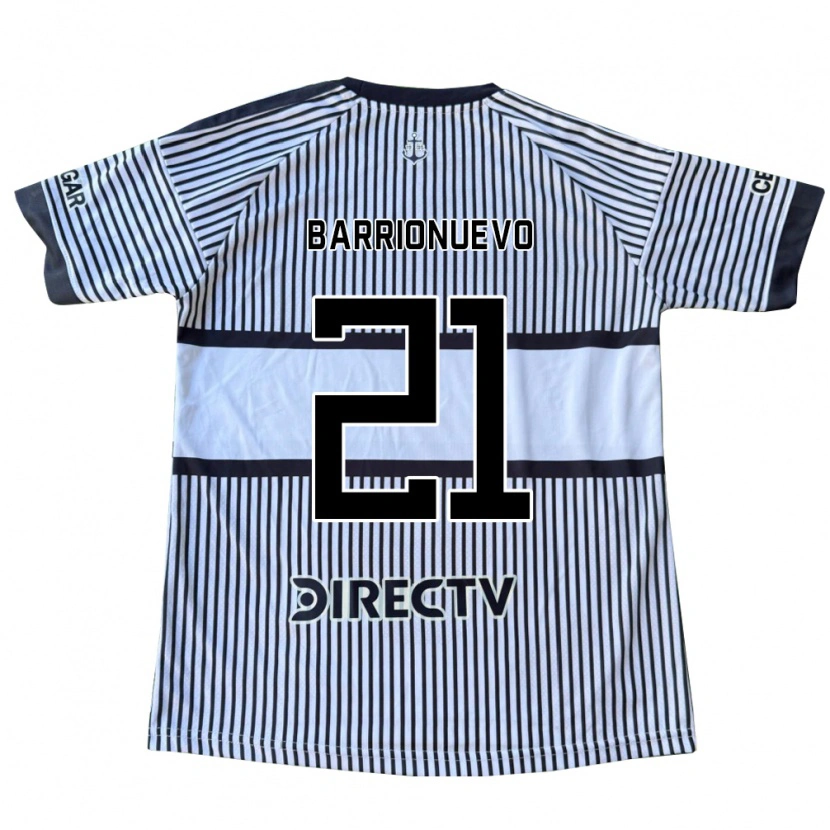 Danxen Damen Emiliano Barrionuevo #21 Weiß Schwarz Gelb Auswärtstrikot Trikot 2026/27 T-Shirt Schweiz