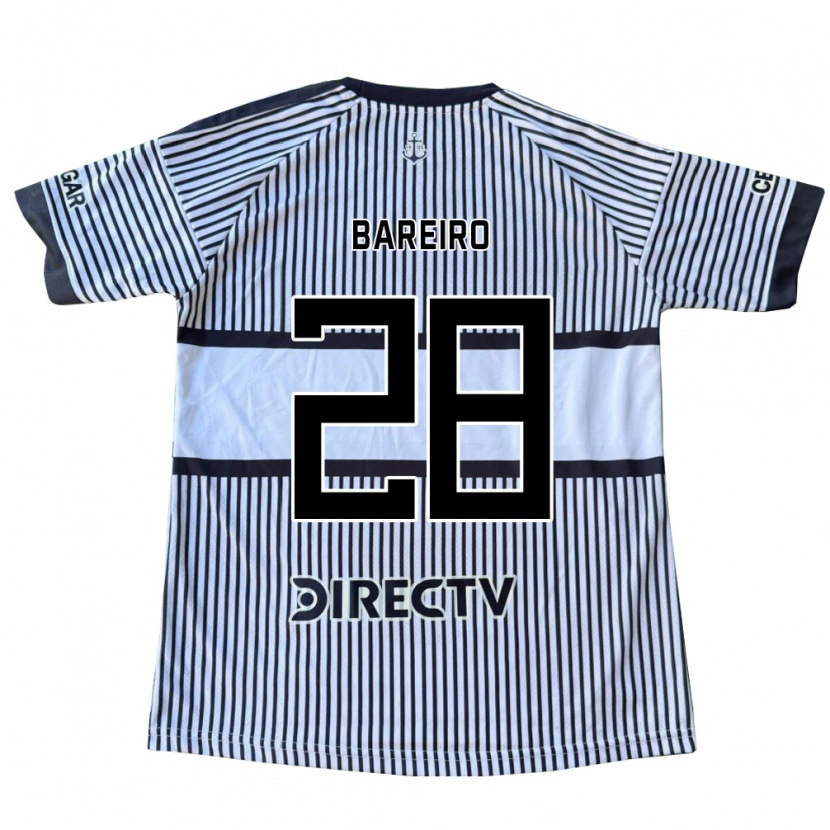 Danxen Damen Adam Bareiro #28 Weiß Schwarz Gelb Auswärtstrikot Trikot 2026/27 T-Shirt Schweiz
