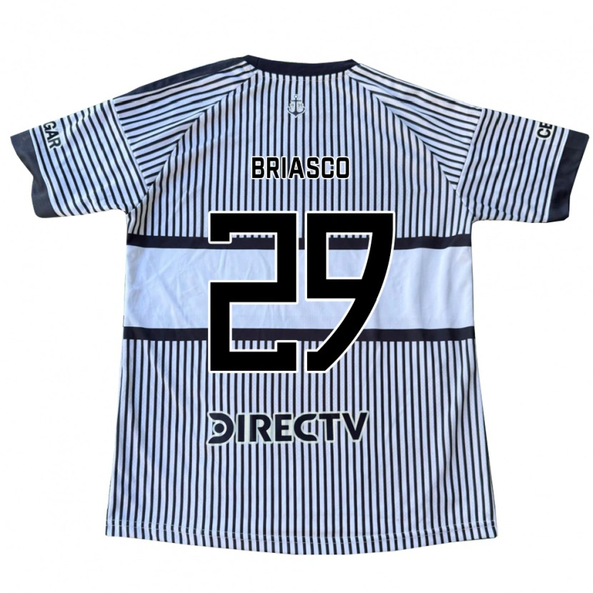 Danxen Damen Norberto Briasco #29 Weiß Schwarz Gelb Auswärtstrikot Trikot 2026/27 T-Shirt Schweiz