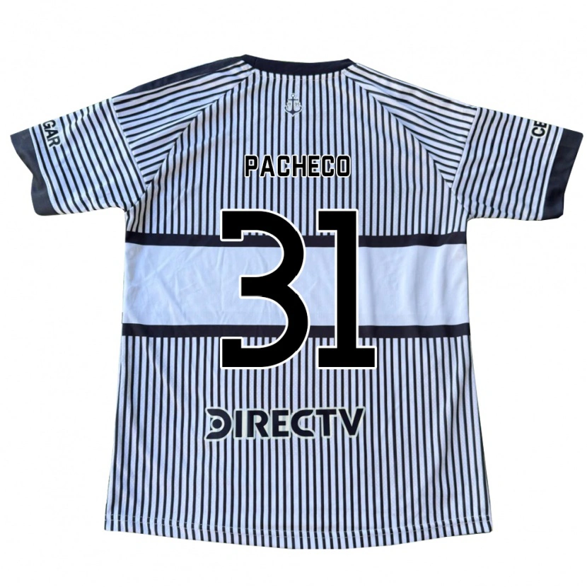 Danxen Damen Costanza Pacheco #31 Weiß Schwarz Gelb Auswärtstrikot Trikot 2026/27 T-Shirt Schweiz