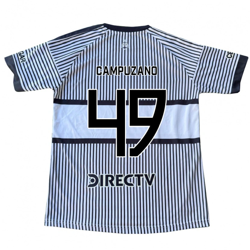 Danxen Damen Jorman Campuzano #49 Weiß Schwarz Gelb Auswärtstrikot Trikot 2026/27 T-Shirt Schweiz