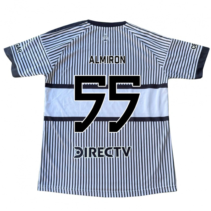 Danxen Damen Ezequiel Almiron #55 Weiß Schwarz Gelb Auswärtstrikot Trikot 2026/27 T-Shirt Schweiz