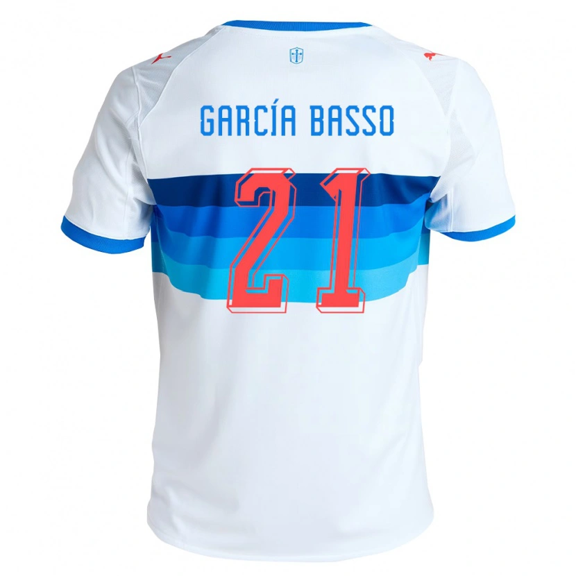 Danxen Damen Agustín García Basso #21 Weiß Himmelblau Heimtrikot Trikot 2026/27 T-Shirt Schweiz