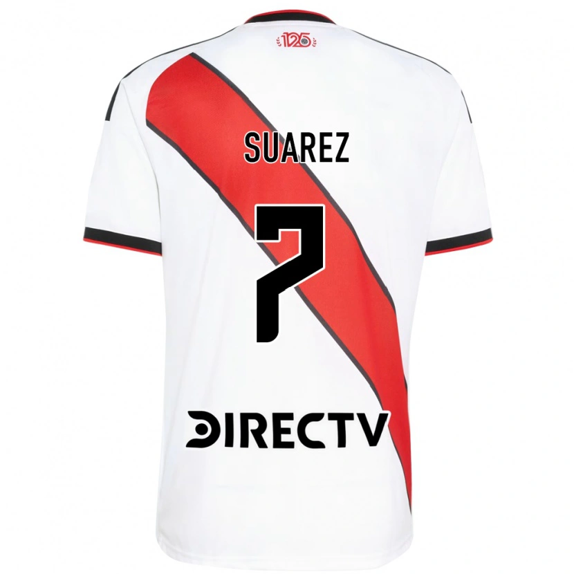 Danxen Kinder Matias Suarez #7 Rot Weiß Schwarz Heimtrikot Trikot 2026/27 T-Shirt Schweiz