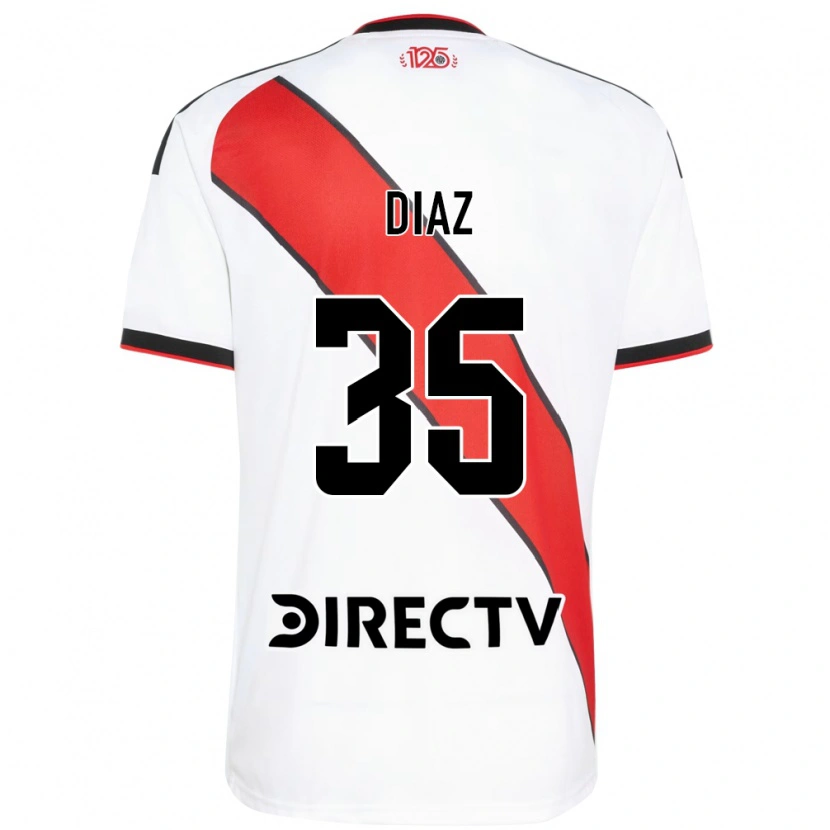 Danxen Kinder Leonardo Diaz #35 Rot Weiß Schwarz Heimtrikot Trikot 2026/27 T-Shirt Schweiz