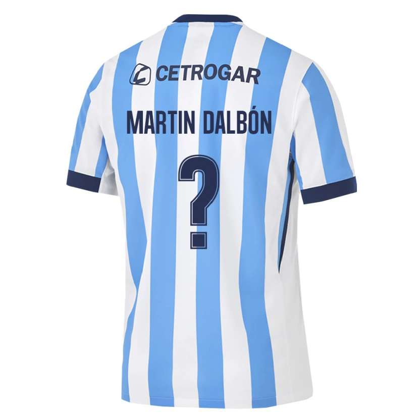 Danxen Kinder Juan Martin Dalbón #0 Hellblau Weiß Schwarz Heimtrikot Trikot 2026/27 T-Shirt Schweiz