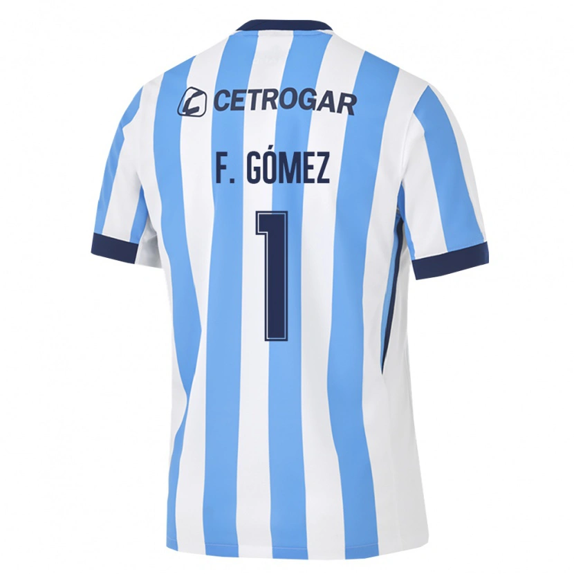 Danxen Kinder Francisco Gómez #1 Hellblau Weiß Schwarz Heimtrikot Trikot 2026/27 T-Shirt Schweiz