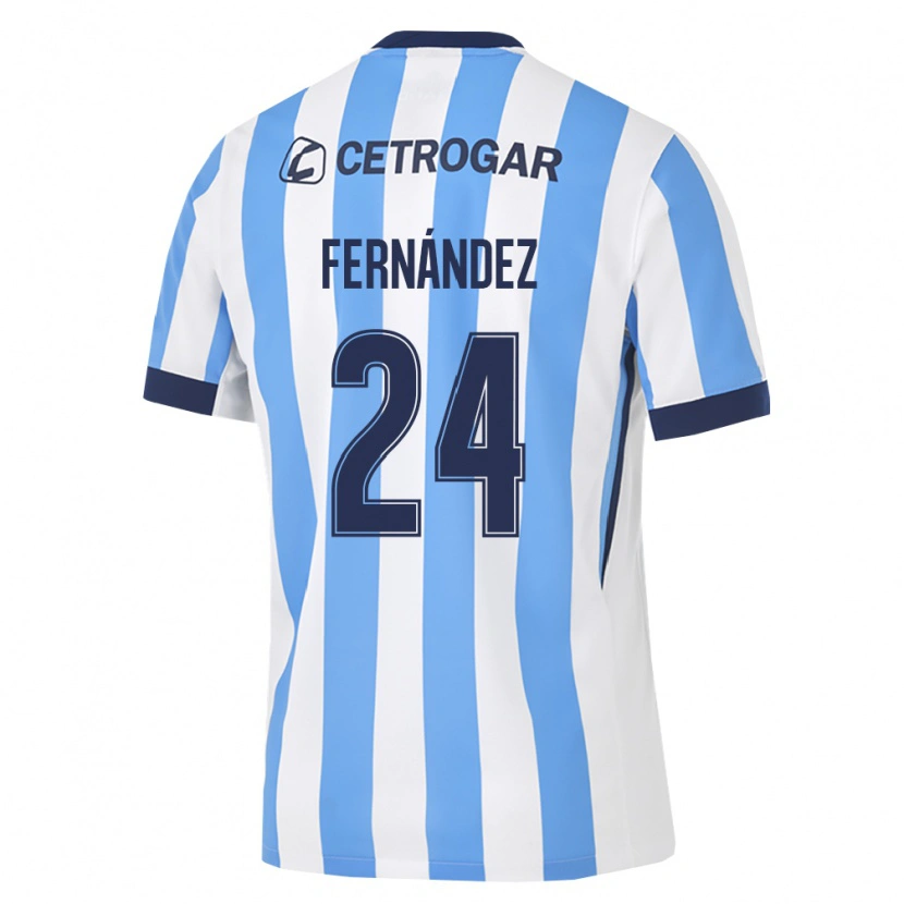 Danxen Kinder Adrián Fernández #24 Hellblau Weiß Schwarz Heimtrikot Trikot 2026/27 T-Shirt Schweiz