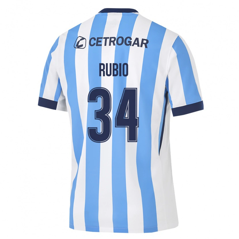 Danxen Kinder Tobías Rubio #34 Hellblau Weiß Schwarz Heimtrikot Trikot 2026/27 T-Shirt Schweiz