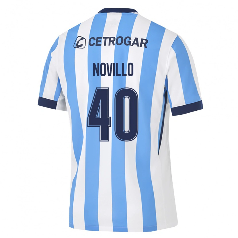Danxen Kinder Joaquin Novillo #40 Hellblau Weiß Schwarz Heimtrikot Trikot 2026/27 T-Shirt Schweiz
