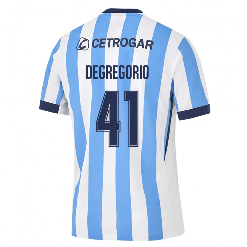 Danxen Kinder Ramiro Degregorio #41 Hellblau Weiß Schwarz Heimtrikot Trikot 2026/27 T-Shirt Schweiz