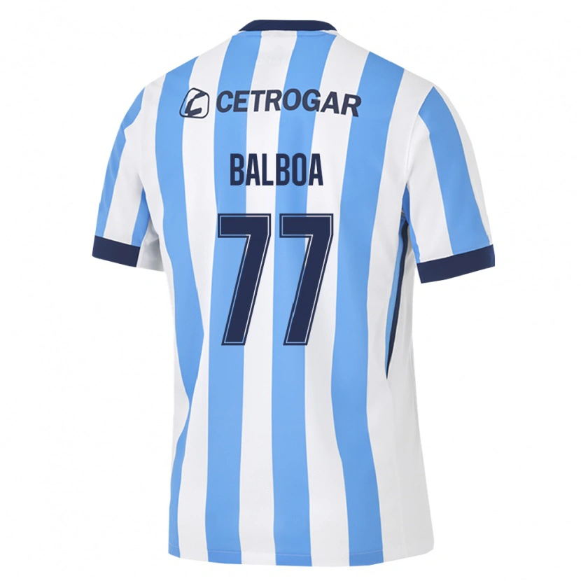 Danxen Kinder Adrián Balboa #77 Hellblau Weiß Schwarz Heimtrikot Trikot 2026/27 T-Shirt Schweiz