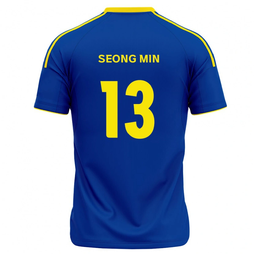 Danxen Kinder Seong-Min Ryu #13 Königsblau Gelb Heimtrikot Trikot 2026/27 T-Shirt Schweiz