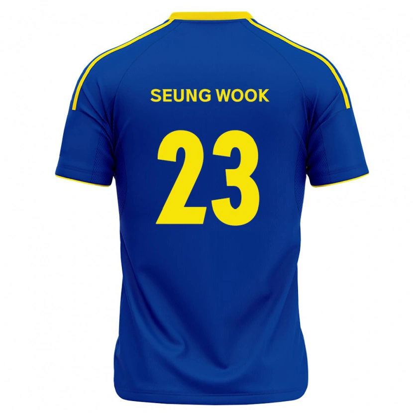 Danxen Kinder Seung-Wook Seo #23 Königsblau Gelb Heimtrikot Trikot 2026/27 T-Shirt Schweiz