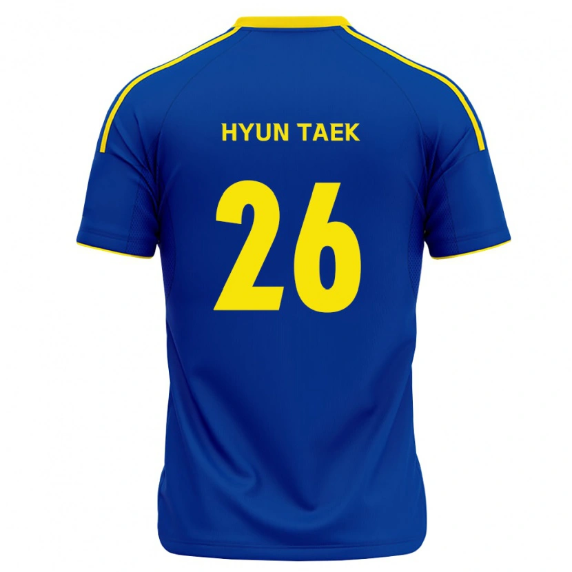 Danxen Kinder Hyun-Taek Cho #26 Königsblau Gelb Heimtrikot Trikot 2026/27 T-Shirt Schweiz