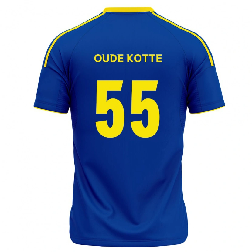 Danxen Kinder Thomas Oude Kotte #55 Königsblau Gelb Heimtrikot Trikot 2026/27 T-Shirt Schweiz