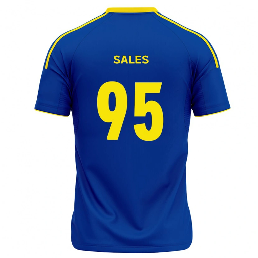 Danxen Kinder Matheus Sales #95 Königsblau Gelb Heimtrikot Trikot 2026/27 T-Shirt Schweiz