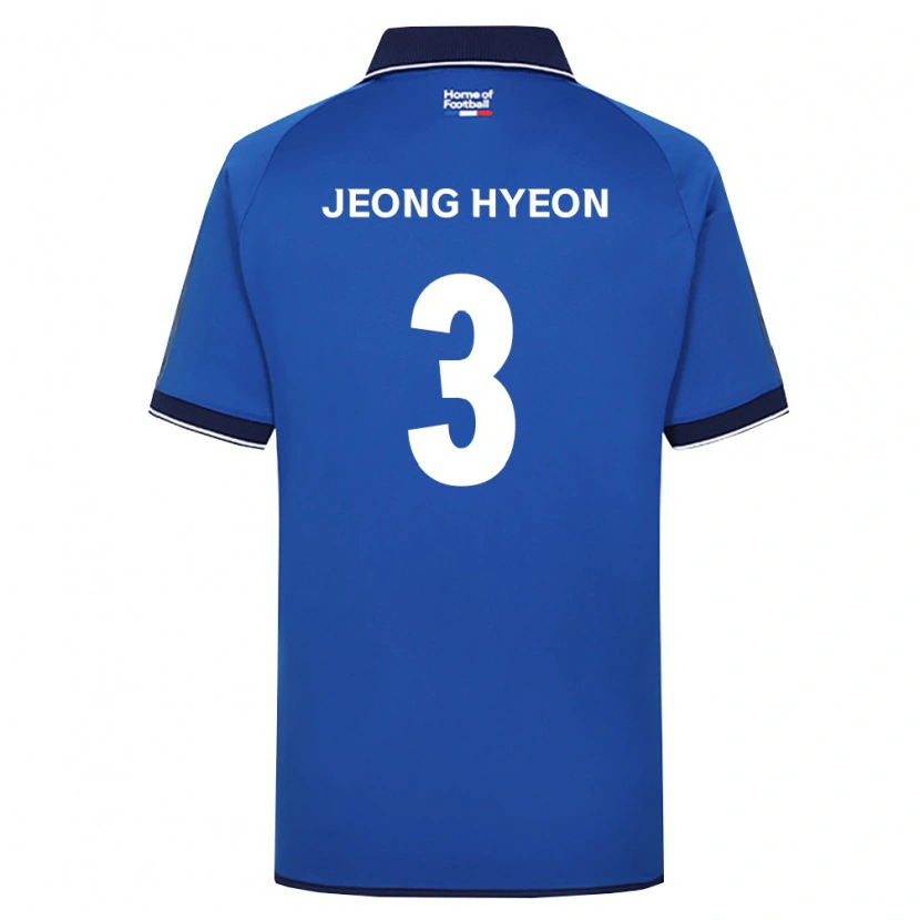 Danxen Kinder Jeong-Hyeon Kim #3 Königsblau Weiß Rot Heimtrikot Trikot 2026/27 T-Shirt Schweiz