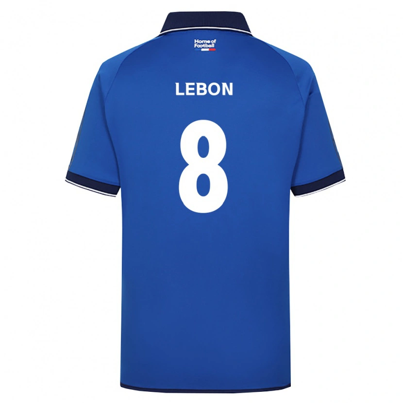 Danxen Kinder Keelan Lebon #8 Königsblau Weiß Rot Heimtrikot Trikot 2026/27 T-Shirt Schweiz