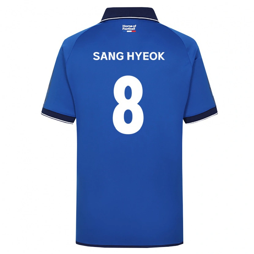 Danxen Kinder Sang-Hyeok Park #8 Königsblau Weiß Rot Heimtrikot Trikot 2026/27 T-Shirt Schweiz
