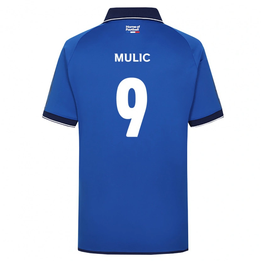 Danxen Kinder Fejsal Mulic #9 Königsblau Weiß Rot Heimtrikot Trikot 2026/27 T-Shirt Schweiz