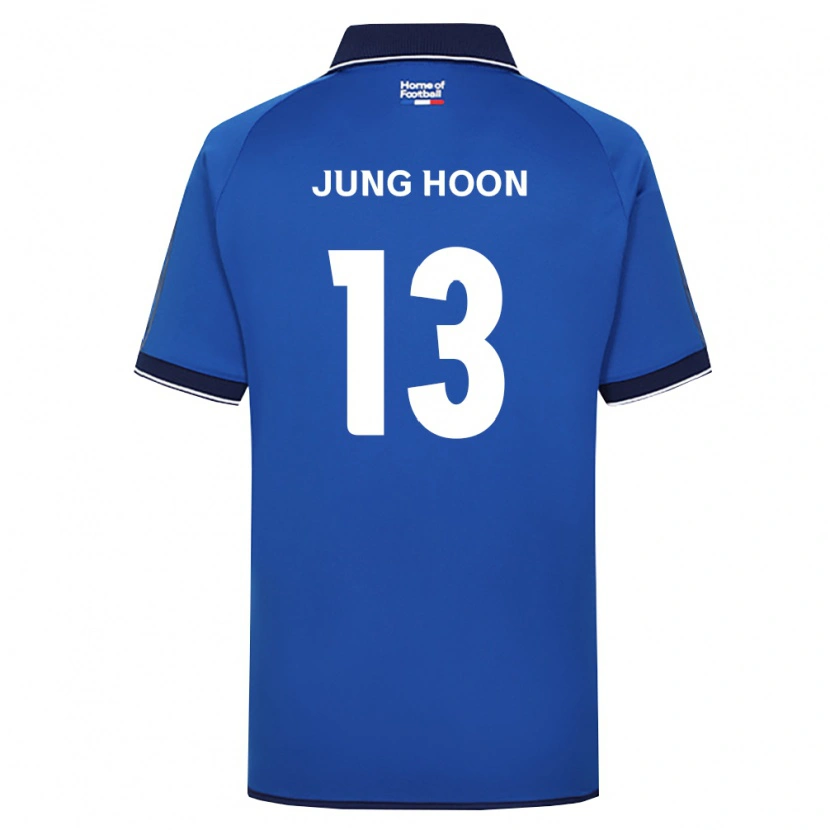 Danxen Kinder Jung-Hoon Kim #13 Königsblau Weiß Rot Heimtrikot Trikot 2026/27 T-Shirt Schweiz