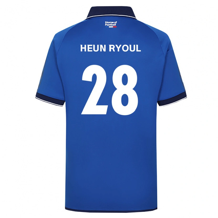 Danxen Kinder Heun-Ryoul Lee #28 Königsblau Weiß Rot Heimtrikot Trikot 2026/27 T-Shirt Schweiz