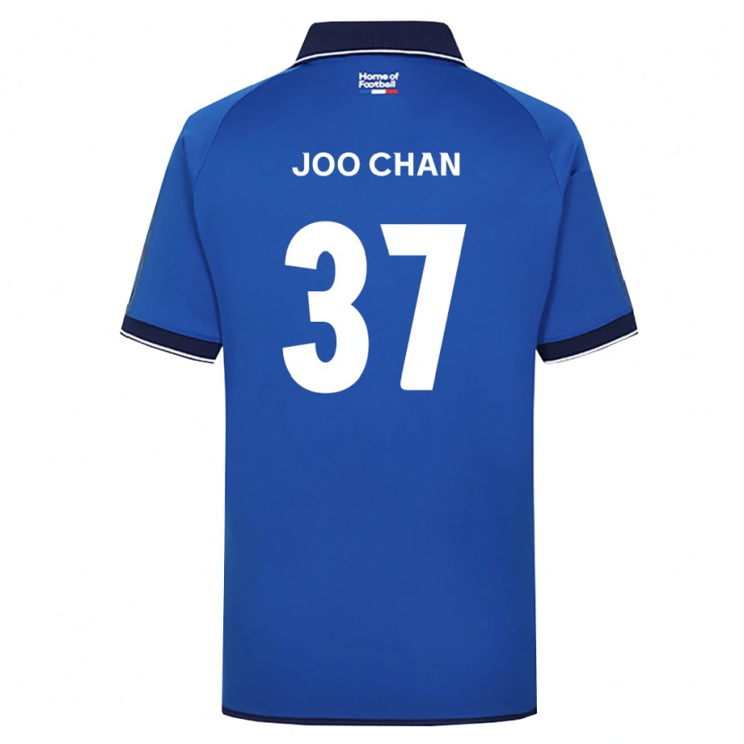 Danxen Kinder Joo-Chan Kim #37 Königsblau Weiß Rot Heimtrikot Trikot 2026/27 T-Shirt Schweiz