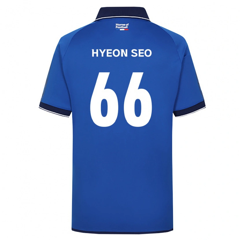 Danxen Kinder Hyeon-Seo Han #66 Königsblau Weiß Rot Heimtrikot Trikot 2026/27 T-Shirt Schweiz