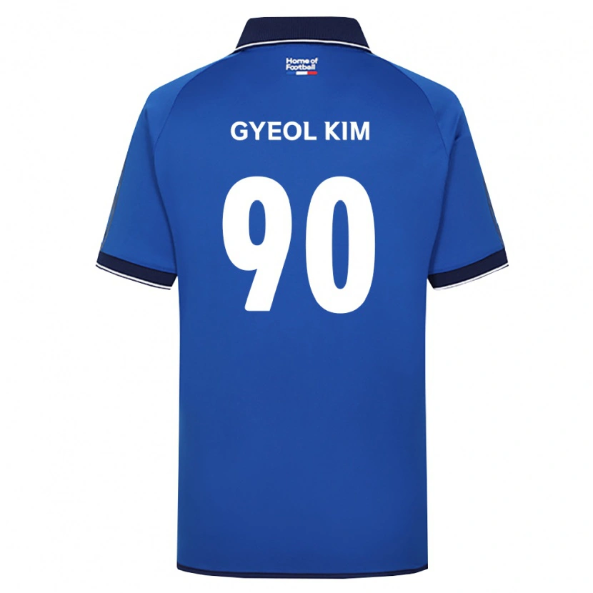 Danxen Kinder Gyeol Kim #90 Königsblau Weiß Rot Heimtrikot Trikot 2026/27 T-Shirt Schweiz