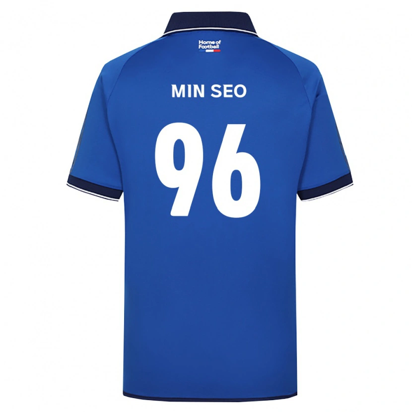 Danxen Kinder Min-Seo Koo #96 Königsblau Weiß Rot Heimtrikot Trikot 2026/27 T-Shirt Schweiz