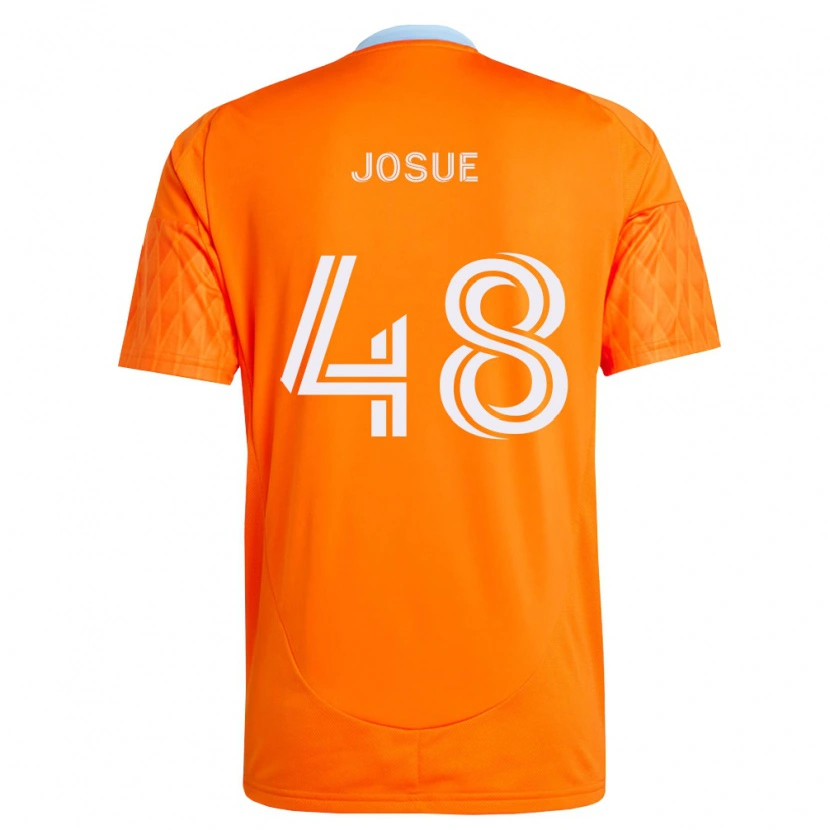 Danxen Kinder Josué #48 Orange Weiß Heimtrikot Trikot 2026/27 T-Shirt Schweiz