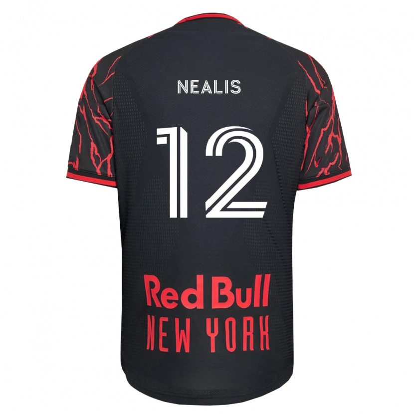 Danxen Kinder Dylan Nealis #12 Rot Schwarz Weiß Heimtrikot Trikot 2026/27 T-Shirt Schweiz