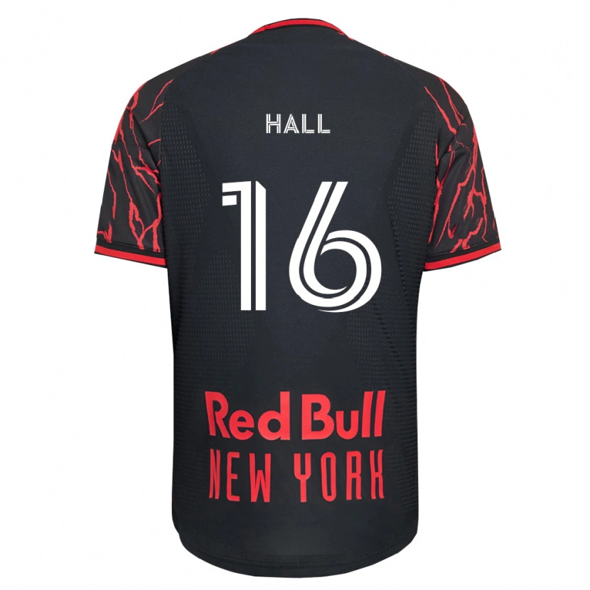 Danxen Kinder Julian Hall #16 Rot Schwarz Weiß Heimtrikot Trikot 2026/27 T-Shirt Schweiz