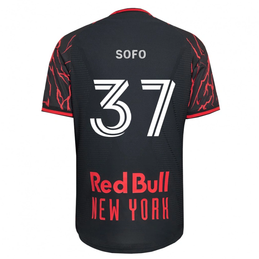 Danxen Kinder Mohammed Sofo #37 Rot Schwarz Weiß Heimtrikot Trikot 2026/27 T-Shirt Schweiz
