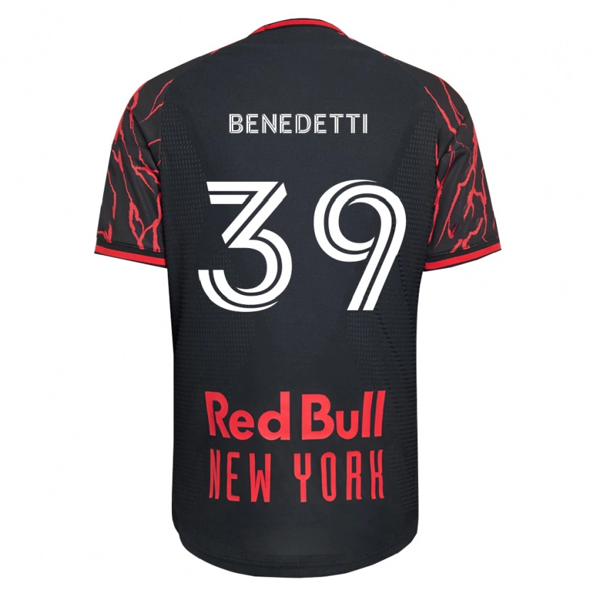 Danxen Kinder Nehuén Benedetti #39 Rot Schwarz Weiß Heimtrikot Trikot 2026/27 T-Shirt Schweiz