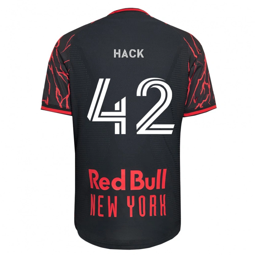 Danxen Kinder Alexander Hack #42 Rot Schwarz Weiß Heimtrikot Trikot 2026/27 T-Shirt Schweiz