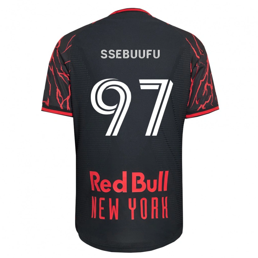 Danxen Kinder Frank Ssebuufu #97 Rot Schwarz Weiß Heimtrikot Trikot 2026/27 T-Shirt Schweiz