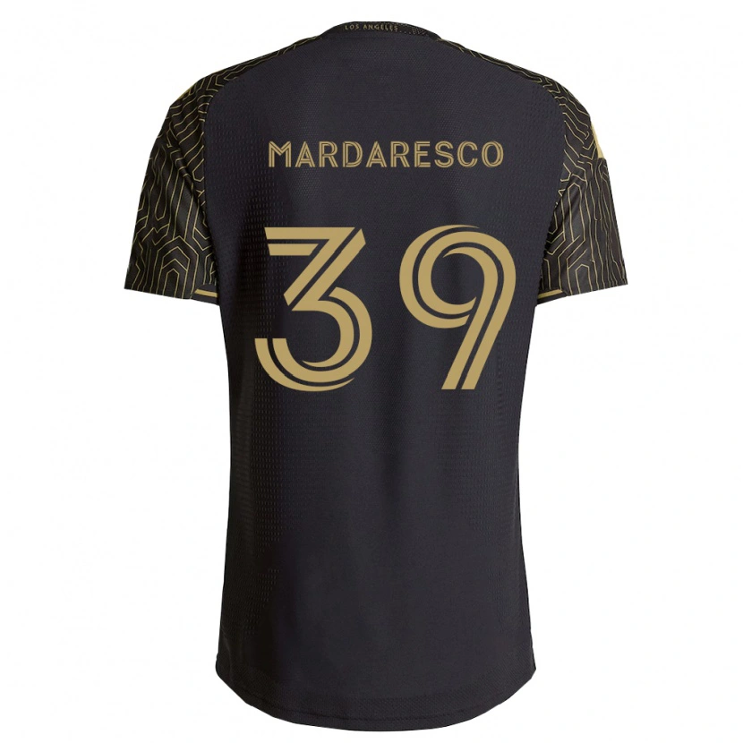 Danxen Kinder Nathan Mardaresco #39 Braun Schwarz Heimtrikot Trikot 2026/27 T-Shirt Schweiz